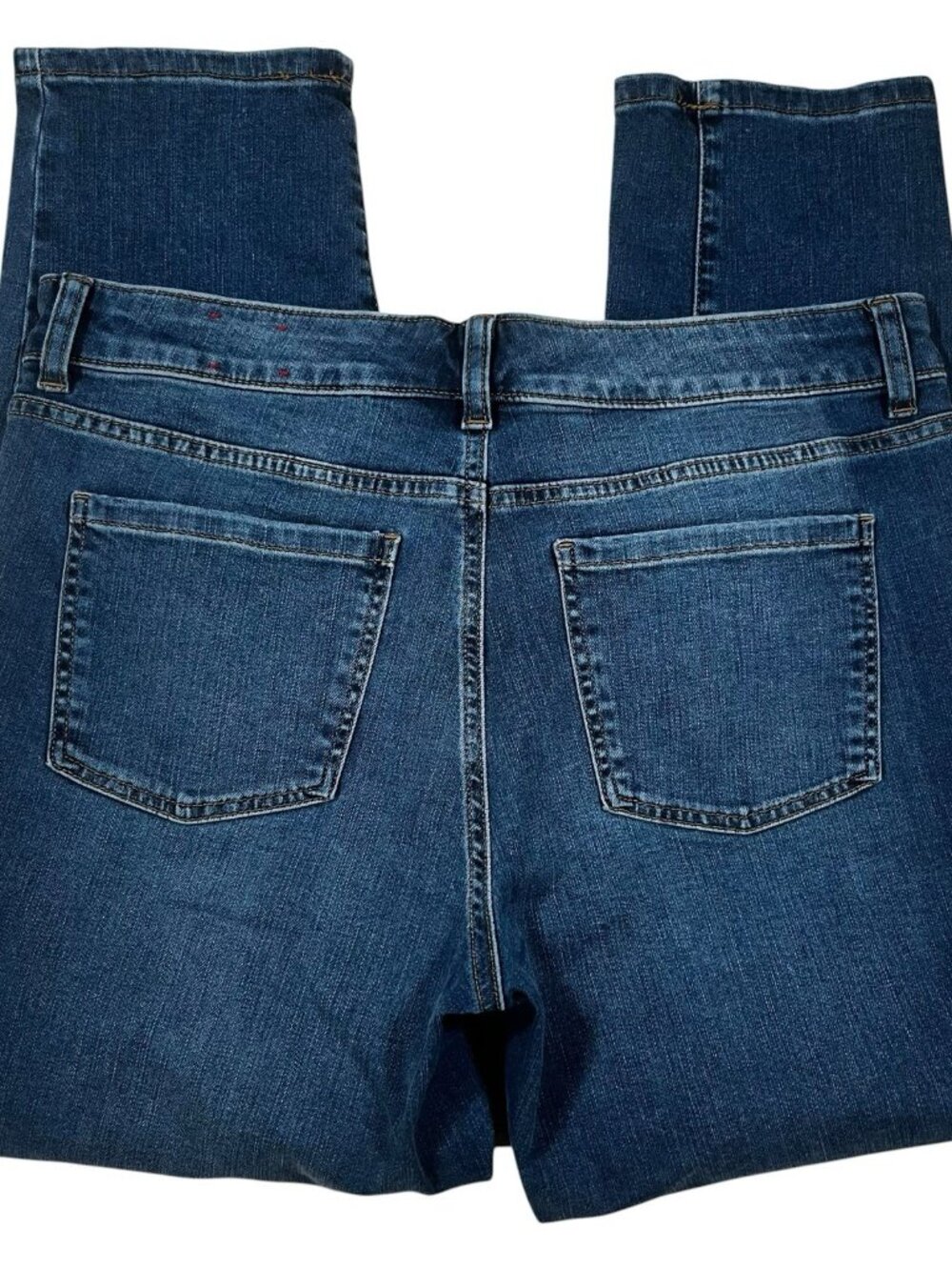 Talbots Simply Flattering Ankle Stretch Jeans Women's 12P - Picture 2 of 3